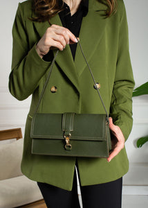 Sac baguette Vert kaki