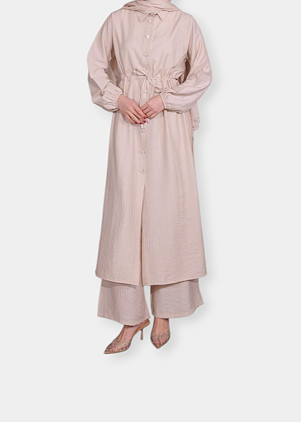 Ensemble long Beige