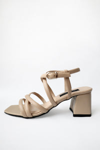 MODI Heeled sandals Beige