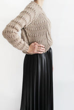 Load image into Gallery viewer, CATO Knitted sweater Taupe
