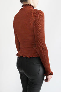 FOREL Turtleneck Rust