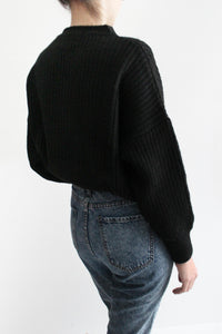 OMOA Knitted sweater Black