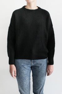 OMOA Knitted sweater Black