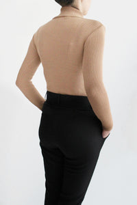 RAX Knitted turtleneck Caramel