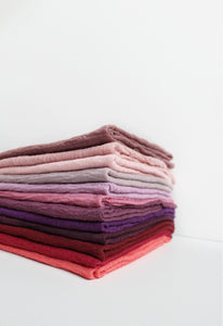 KERRIA "pink" Crinkled Cotton Scarf