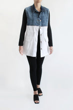 Load image into Gallery viewer, DAWA Jean&amp;White Vest
