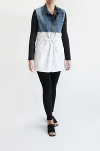 DAWA Jean&amp;White Vest