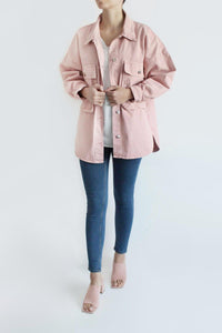 LANA Pink Jeans Jacket