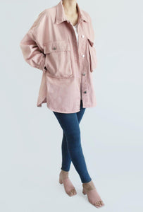 LANA Pink Jeans Jacket