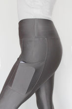 Load image into Gallery viewer, ORO Leggings with pockets Gray
