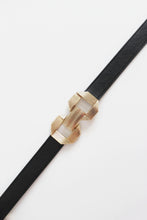 Load image into Gallery viewer, AURAY Belt Black gold
