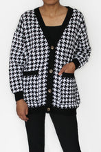 Load image into Gallery viewer, ELLEN Cardigan Blue&amp;White
