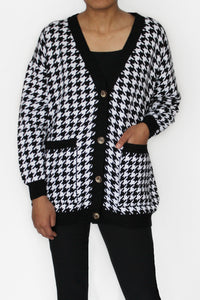 ELLEN Cardigan Blue&amp;White