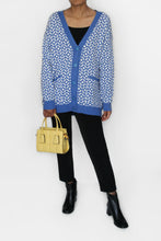 Load image into Gallery viewer, ELLEN Cardigan Blue&amp;White
