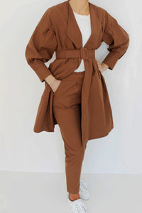 PEA Blazer Brown