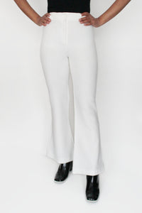 NEWALL Flared pants White