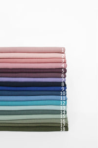 BALTA "Pink blue" Jazz cotton scarf