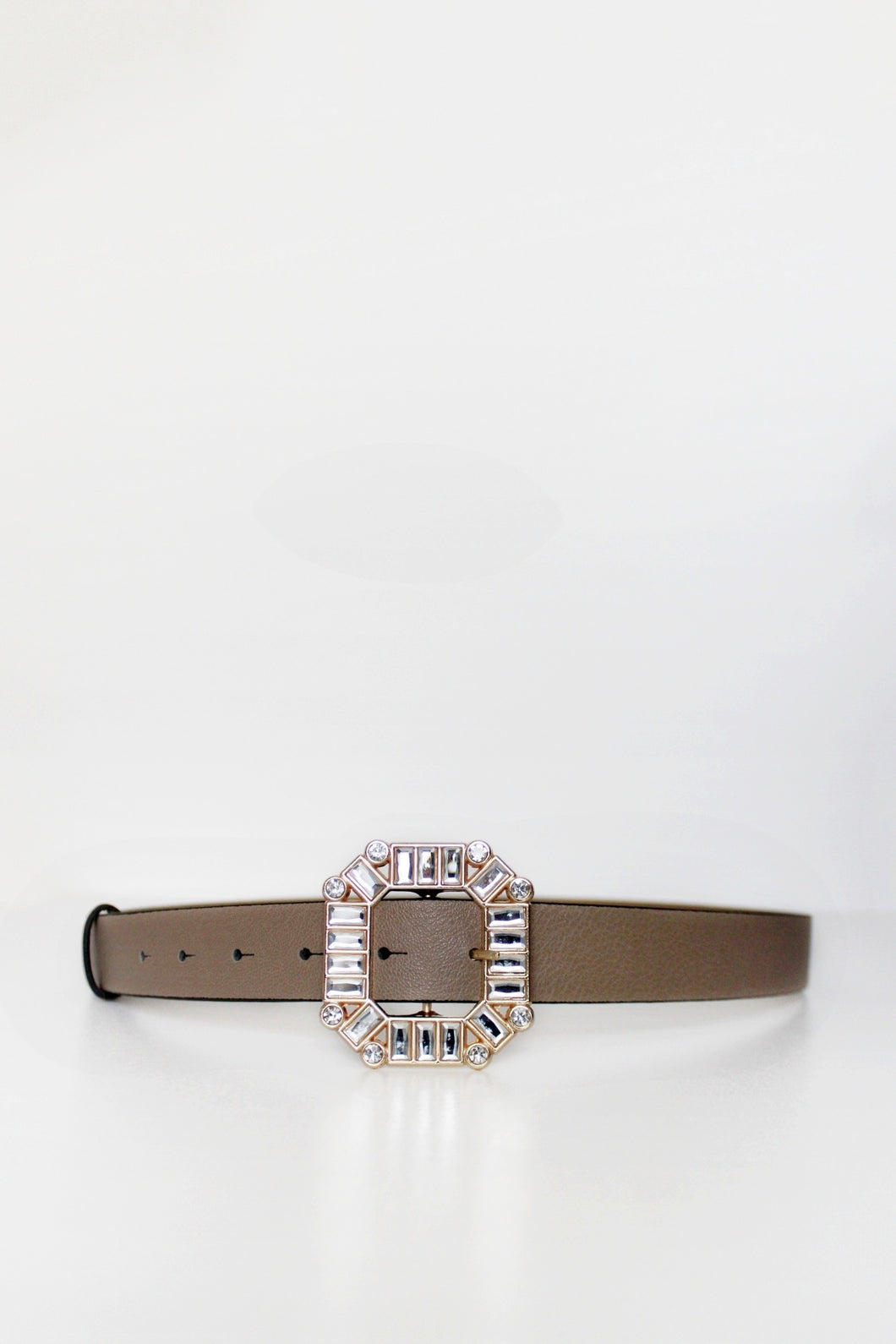 DIVIDA Diamond belt Beige