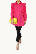 Load image into Gallery viewer, OHIA Tunic Fuchsia
