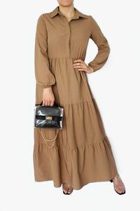 EBOM Taupe Dress