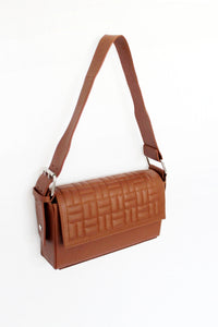 GALBA Gesteppte Baguette-Tasche