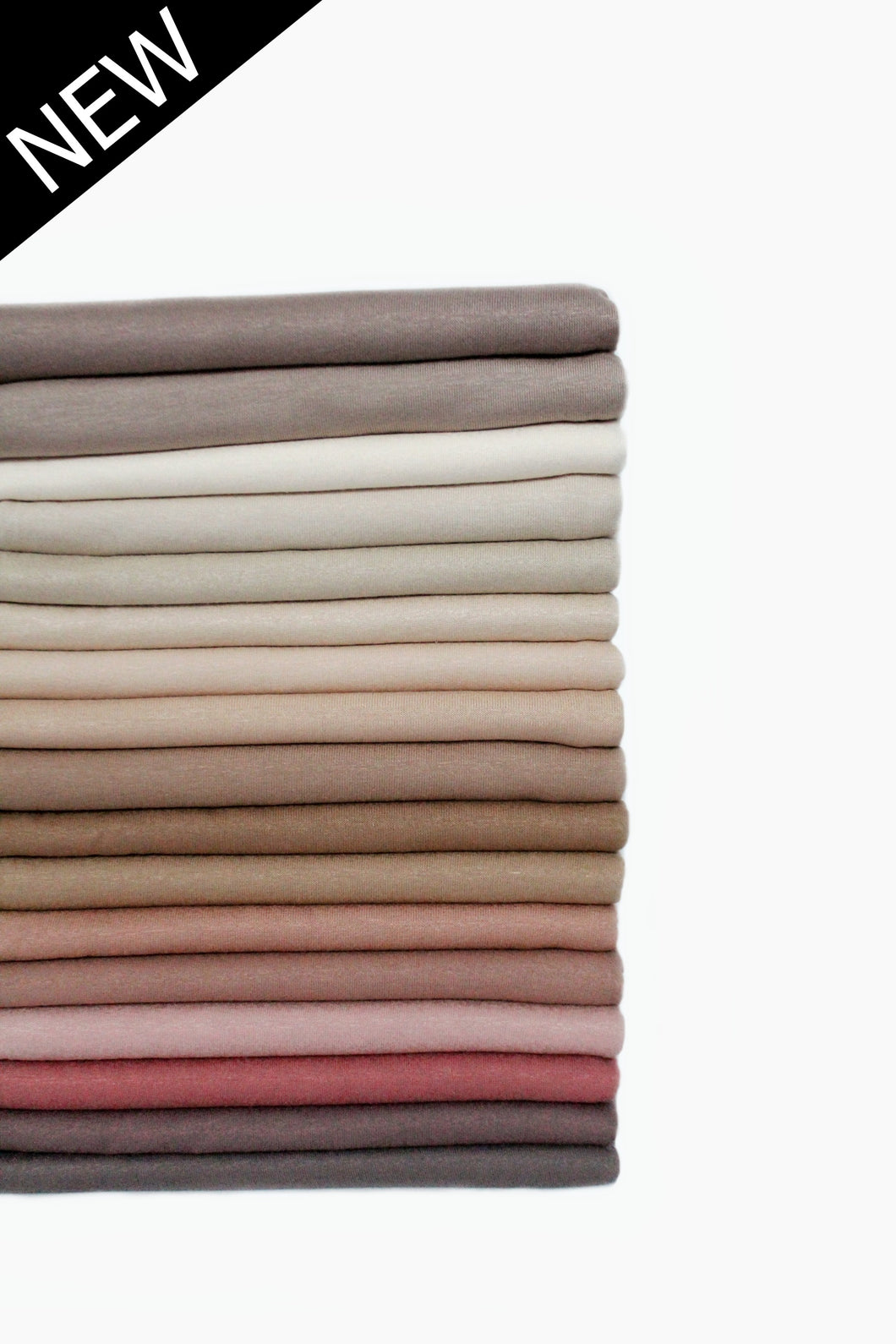 HEBE “Nude” Cotton Jersey Scarf