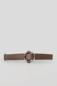 POPPY Taupe Belt [2.5 cm]