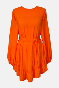 ARIANE Flared tunic Orange