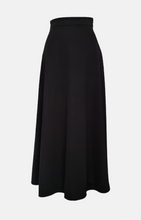 Load image into Gallery viewer, JULIET Flared skirt Black
