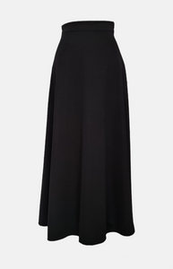 JULIET Flared skirt Black