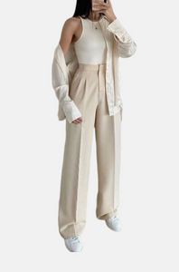 DOMA Thick Beige Pants