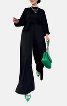 Load image into Gallery viewer, TUYA Jumpsuit Black
