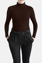 Load image into Gallery viewer, RAX Knit turtleneck Brown
