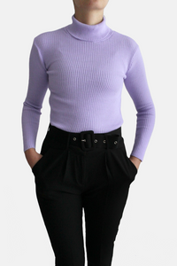 RAX Knitted turtleneck Lilac