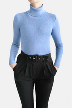 Load image into Gallery viewer, RAX Knitted turtleneck Blue
