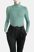 Load image into Gallery viewer, RAX Knitted Turtleneck Mint
