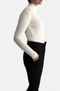 RAX Knitted turtleneck Off-white