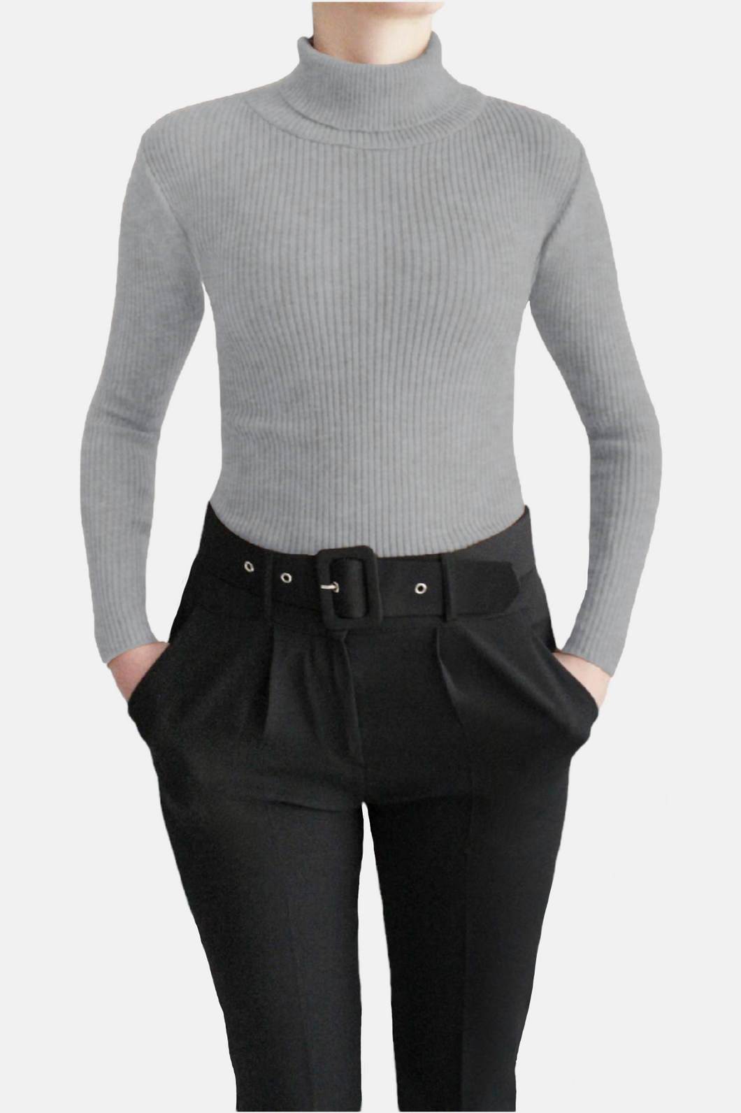 RAX Knit turtleneck Heather gray