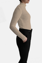 Load image into Gallery viewer, RAX Knit turtleneck Heather beige
